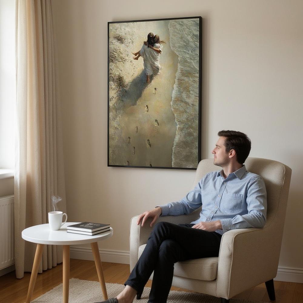 Footprints - Gallery Wrap Canvas