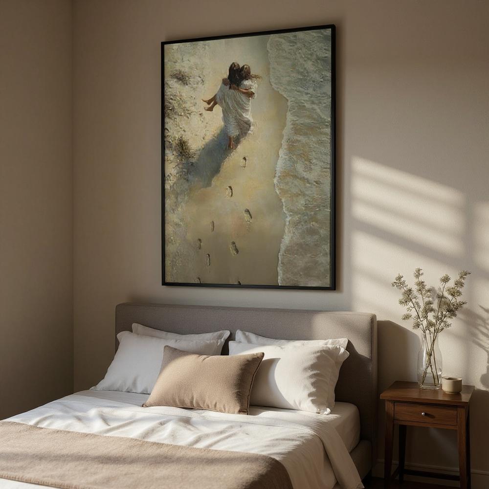 Footprints - Gallery Wrap Canvas