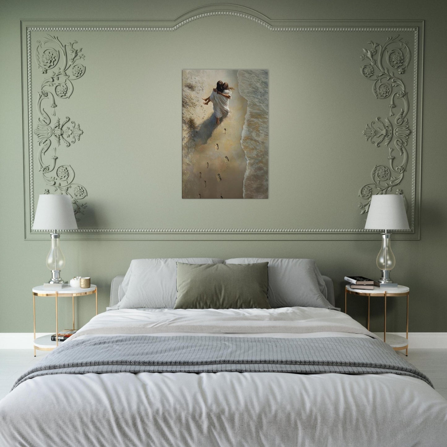 Footprints - Gallery Wrap Canvas