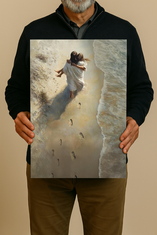Footprints - Gallery Wrap Canvas